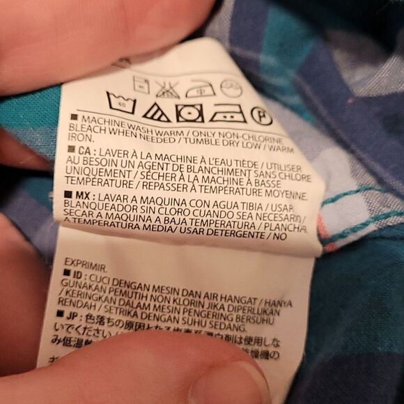 Old Navy men's button up long sleeve shirt - Picture 5 of 5